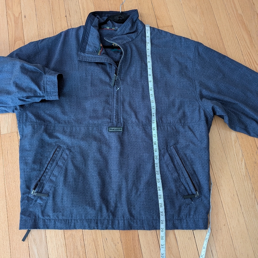 Rare Vintage Sunice Gore-Tex Golf Pullover late 90s waterproof ½ zip shell XL - Picture 12 of 14
